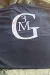 Black Unisex with white logo size 2X to 3X