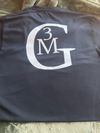Black Unisex with white logo size 2X to 3X