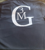 Black Unisex with white logo size 2X to 3X